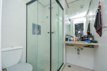 Banheiro de apartamento à venda com 1 quarto, 39m² em Vila Castelo, São Paulo