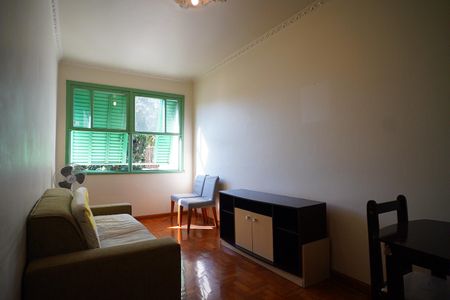 Sala de apartamento à venda com 1 quarto, 59m² em São João, Porto Alegre