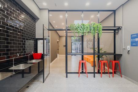 Studio à venda com 26m², 1 quarto e sem vagaLavanderia