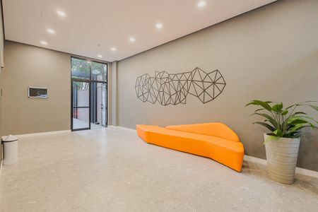Studio à venda com 26m², 1 quarto e sem vagaHall social