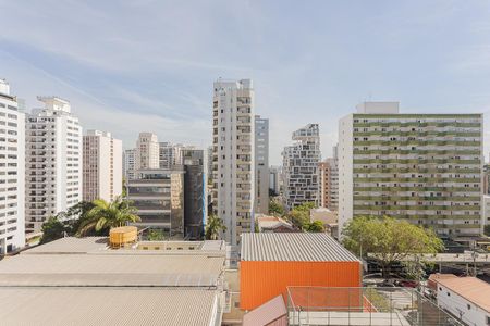 Vista da Varanda de kitnet/studio à venda com 1 quarto, 26m² em Pinheiros, São Paulo