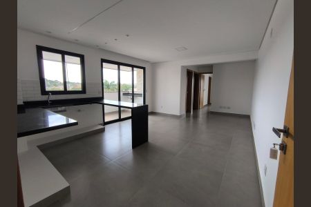 Sala/Cozinha de apartamento para alugar com 2 quartos, 68m² em Daniel Fonseca, Uberlândia