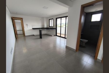 Sala/Cozinha de apartamento para alugar com 2 quartos, 68m² em Daniel Fonseca, Uberlândia