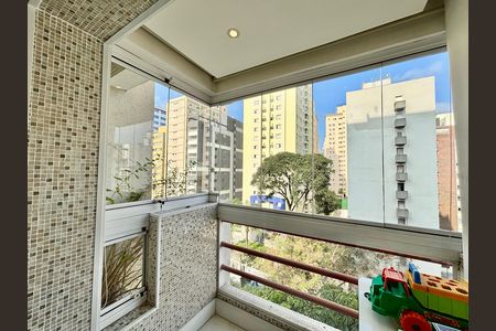 Varanda  de apartamento para alugar com 2 quartos, 70m² em Jardim Paulista, São Paulo