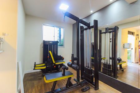 Apartamento à venda com 46m², 2 quartos e 1 vaga Apartamento à venda com 46m², 2 quartos e 1 vagaÁrea comum - Academia