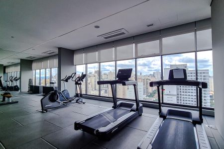 Studio à venda com 27m², 1 quarto e sem vaga Studio à venda com 27m², 1 quarto e sem vagaÁrea comum - Academia