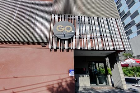 Studio à venda com 27m², 1 quarto e sem vaga Studio à venda com 27m², 1 quarto e sem vagaFachada - Plaquinha