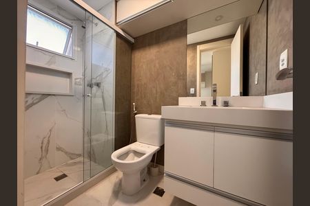 Apartamento para alugar com 82m², 2 quartos e 1 vagaSuíte - Banheiro
