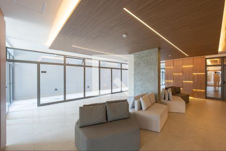 Apartamento para alugar com 49m², 2 quartos e 1 vagaHall social