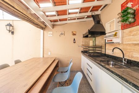 Quintal/Churrasqueira de casa de condomínio para alugar com 3 quartos, 138m² em Parque Viana, Barueri