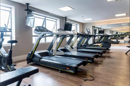 Apartamento à venda com 48m², 1 quarto e 1 vaga Apartamento à venda com 48m², 1 quarto e 1 vagaÁrea comum - Academia