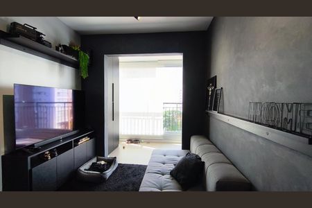 Sala de apartamento à venda com 1 quarto, 59m² em Chácara Klabin, São Paulo