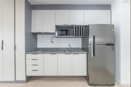 Studio à venda com 29m², 1 quarto e sem vagaCozinha