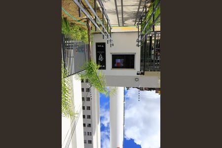 Apartamento para alugar com 38m², 2 quartos e 1 vagaFachada e portaria