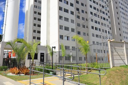 Apartamento para alugar com 38m², 2 quartos e 1 vagaFachado do condomínio