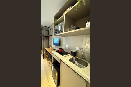 Apartamento para alugar com 22m², 1 quarto e sem vagaCozinha