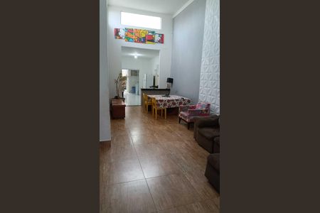 Sala de casa de condomínio para alugar com 3 quartos, 140m² em Residencial Real Park Sumaré, Sumaré