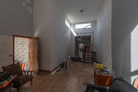 Sala  de casa de condomínio para alugar com 3 quartos, 140m² em Residencial Real Park Sumaré, Sumaré