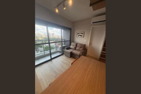 Foto 02 de kitnet/studio para alugar com 1 quarto, 33m² em Indianópolis, São Paulo