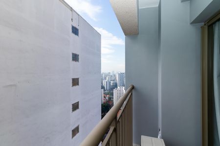 Sacada do Studio de apartamento para alugar com 1 quarto, 22m² em Perdizes, São Paulo