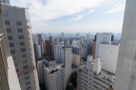 Vista da Sacada do Studio de apartamento para alugar com 1 quarto, 22m² em Perdizes, São Paulo