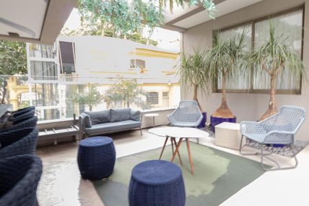 Apartamento para alugar com 22m², 1 quarto e sem vagaÁrea comum - Churrasqueira