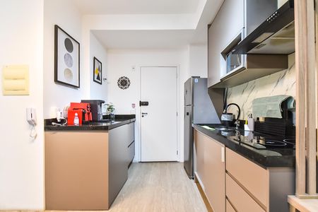 Studio para alugar com 26m², 1 quarto e sem vaga Studio para alugar com 26m², 1 quarto e sem vagaCozinha