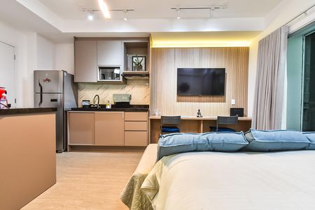 Studio para alugar com 26m², 1 quarto e sem vaga Studio para alugar com 26m², 1 quarto e sem vagaStudio