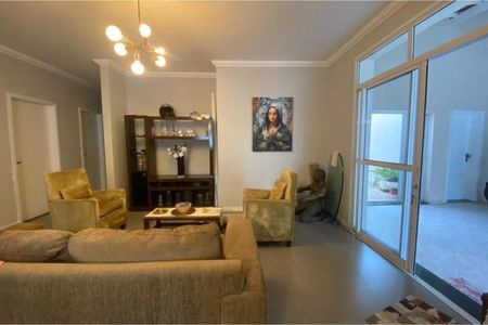 Sala de casa de condomínio para alugar com 5 quartos, 600m² em Jardim das Paineiras, Campinas