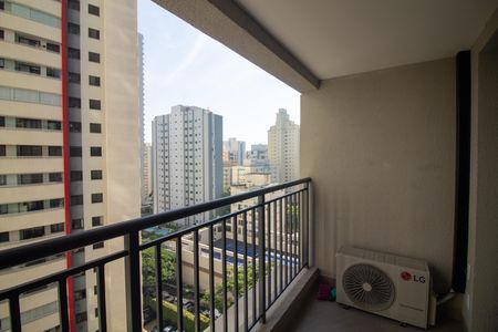 Apartamento à venda com 24m², 1 quarto e sem vagaVaranda