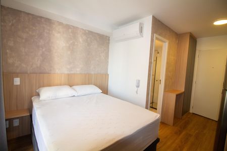 Sala / Quarto - Studio de apartamento para alugar com 1 quarto, 24m² em Cidade Monções, São Paulo