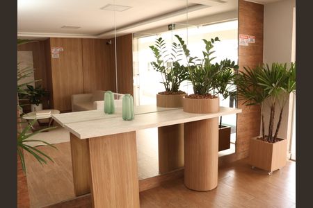 Apartamento para alugar com 118m², 2 quartos e 2 vagasHall social