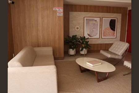Apartamento para alugar com 118m², 2 quartos e 2 vagasHall social