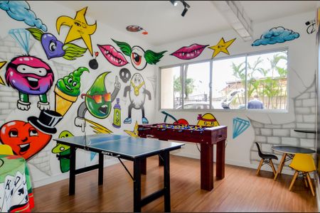 Apartamento à venda com 52m², 2 quartos e 1 vagaSalão de jogos