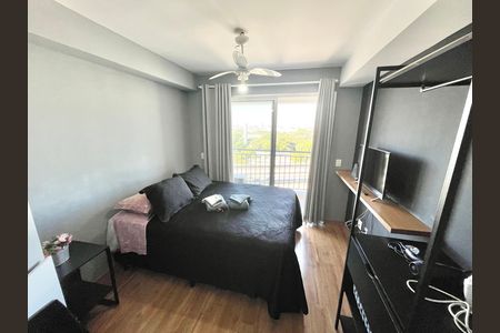 Sala/Quarto/Cozinha de kitnet/studio para alugar com 1 quarto, 20m² em Santana, São Paulo