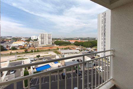 Varanda da Sala de apartamento para alugar com 2 quartos, 45m² em Vila Palacios, Campinas