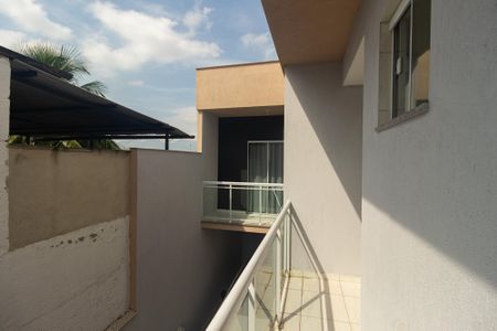 Varanda da Suíte de casa de condomínio para alugar com 2 quartos, 84m² em Campo Grande, Rio de Janeiro