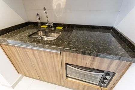 Studio para alugar com 24m², 1 quarto e sem vaga Studio para alugar com 24m², 1 quarto e sem vagaCozinha