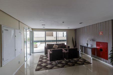 Apartamento à venda com 68m², 2 quartos e 2 vagas Apartamento à venda com 68m², 2 quartos e 2 vagasHall social