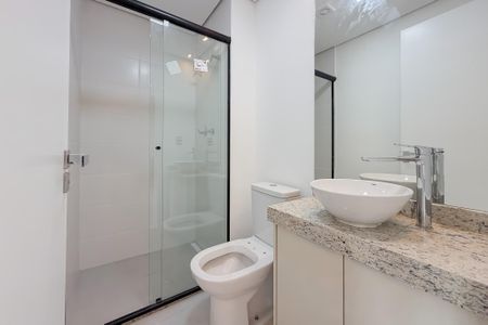 Studio para alugar com 32m², 1 quarto e sem vaga Studio para alugar com 32m², 1 quarto e sem vagaBanheiro