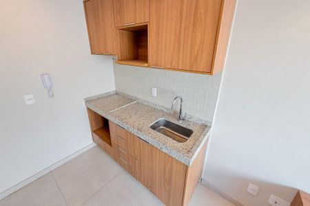 Studio para alugar com 32m², 1 quarto e sem vaga Studio para alugar com 32m², 1 quarto e sem vagaCozinha