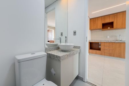 Studio para alugar com 32m², 1 quarto e sem vaga Studio para alugar com 32m², 1 quarto e sem vagaBanheiro