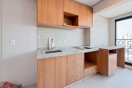 Studio para alugar com 32m², 1 quarto e sem vaga Studio para alugar com 32m², 1 quarto e sem vagaCozinha