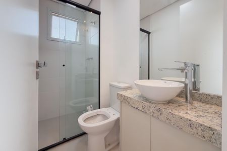 Studio para alugar com 32m², 1 quarto e sem vaga Studio para alugar com 32m², 1 quarto e sem vagaBanheiro