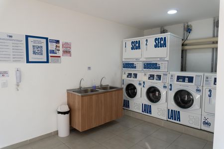 Apartamento para alugar com 34m², 2 quartos e 1 vaga Apartamento para alugar com 34m², 2 quartos e 1 vagaLavanderia
