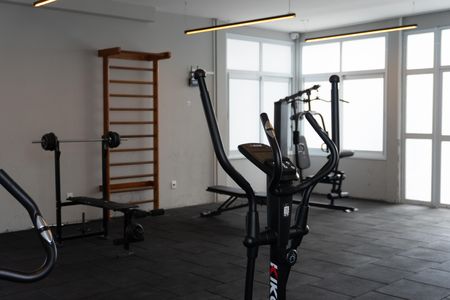 Apartamento para alugar com 34m², 2 quartos e 1 vaga Apartamento para alugar com 34m², 2 quartos e 1 vagaAcademia