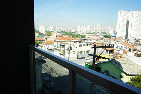 Apartamento para alugar com 33m², 1 quarto e sem vagaVaranda do Quarto 