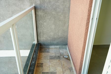 Apartamento para alugar com 33m², 1 quarto e sem vagaVaranda do Quarto 