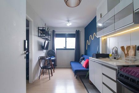 Apartamento à venda com 25m², 1 quarto e sem vaga Apartamento à venda com 25m², 1 quarto e sem vagaCozinha e sala