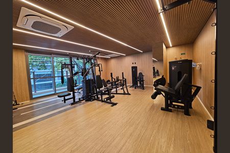 Studio à venda com 25m², 1 quarto e sem vagaAcademia